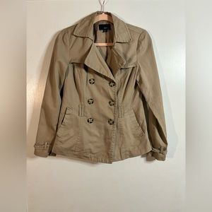 Lightweight “trench” coat style coat. Circa 2010’s.